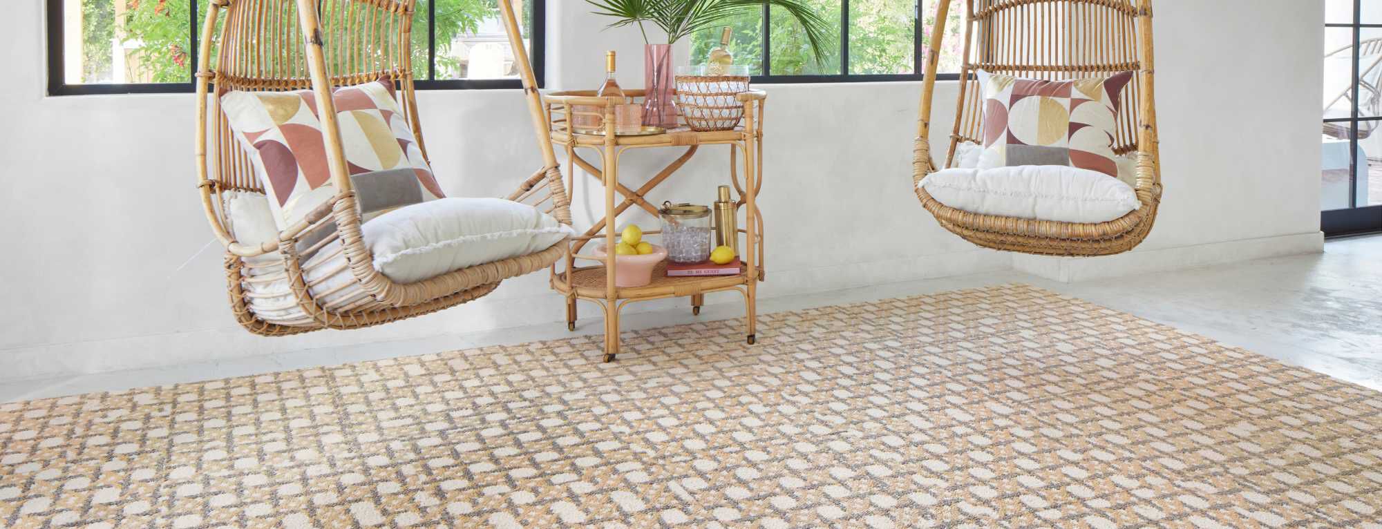Racquet Club - Wheat: All Area Rugs & Carpet Tiles by FLOR