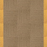 Suit Yourself Quarter Border - Raffia / Marigold - 6x7