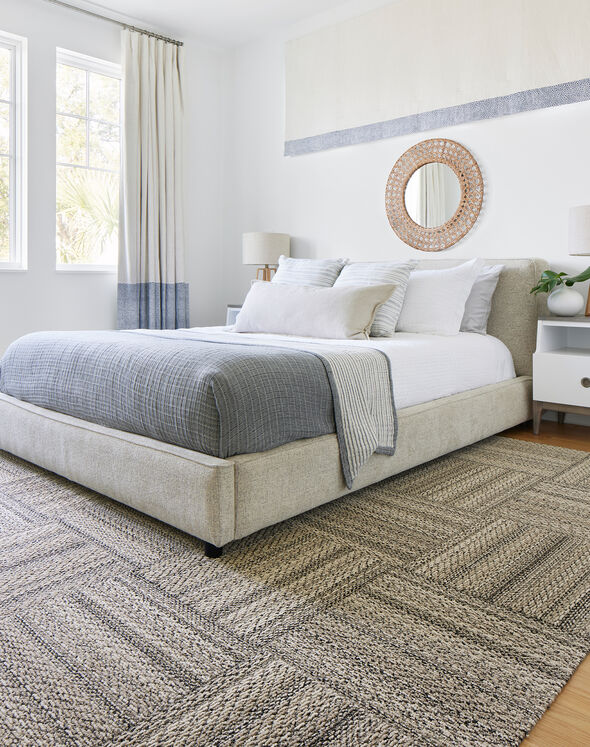 Skipping Rope Beige All Area Rugs & Carpet Tiles by FLOR