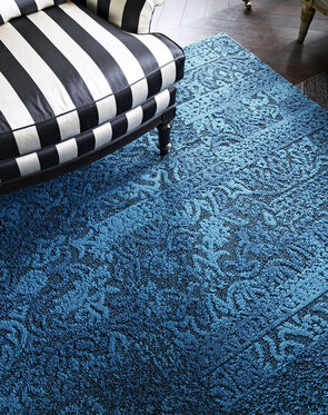 Chenille Charade - Azure