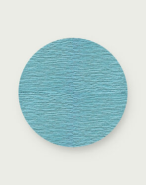 Made You Look Round Rug - Light Blue - 3.25 Diameter