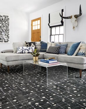 picture Retro Carpet Tiles hollin hills flint
