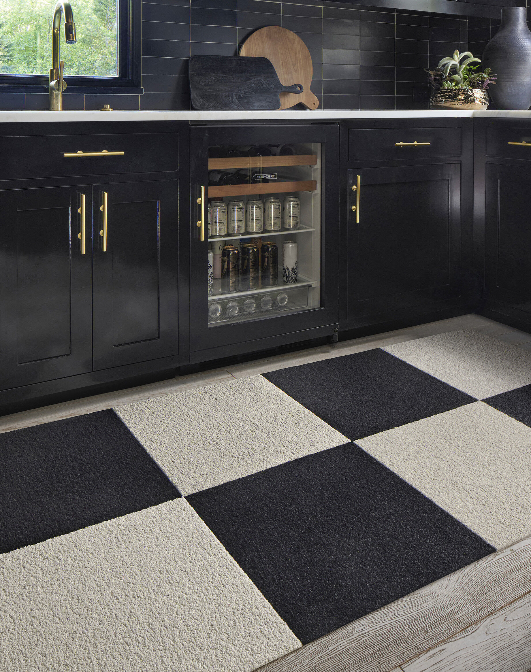 Heaven Sent - Bone: Solid Color Area Rugs & Carpet Tiles by FLOR