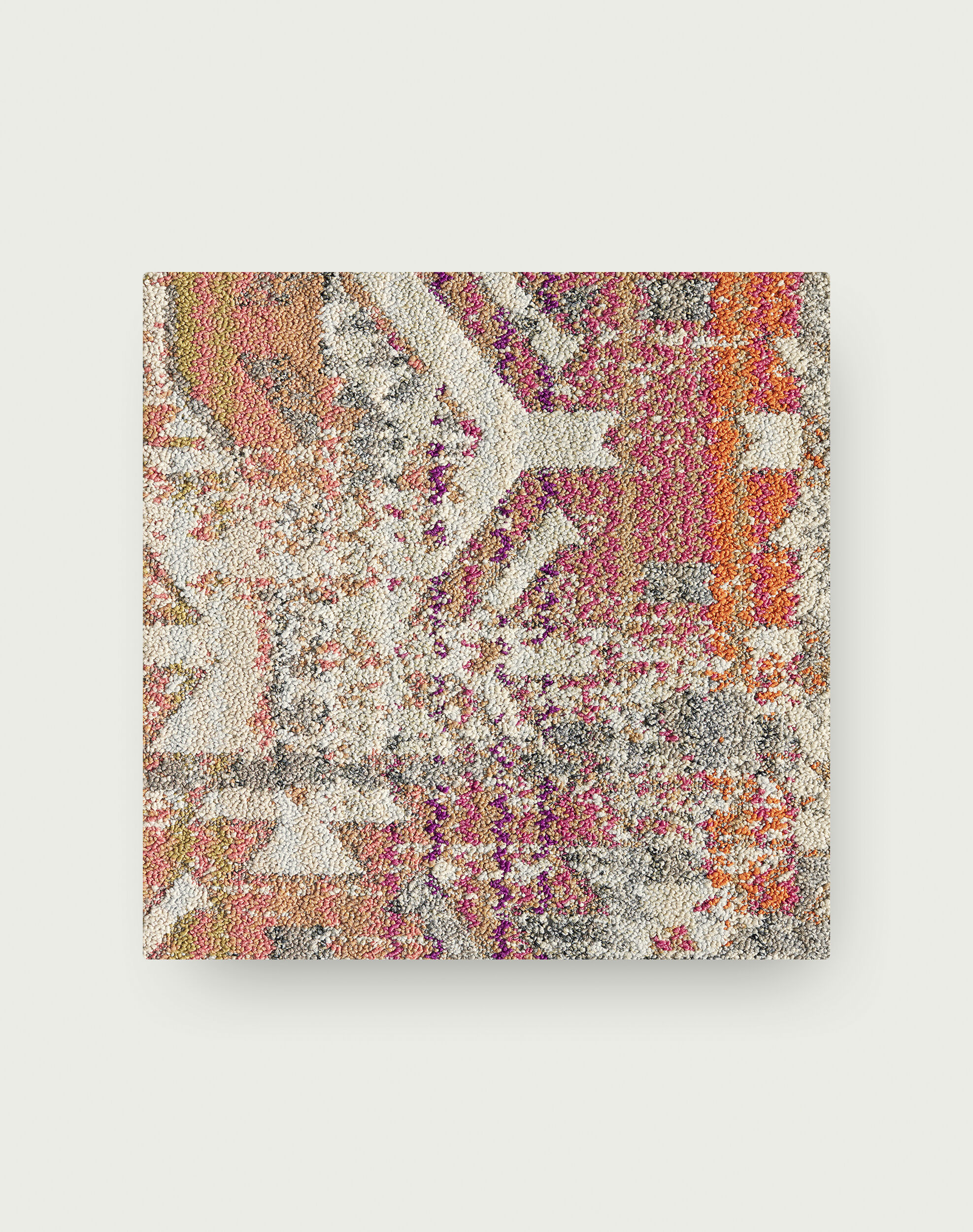 Highland Hills - Pink: Patterned Area Rugs & Carpet Tiles by FLOR