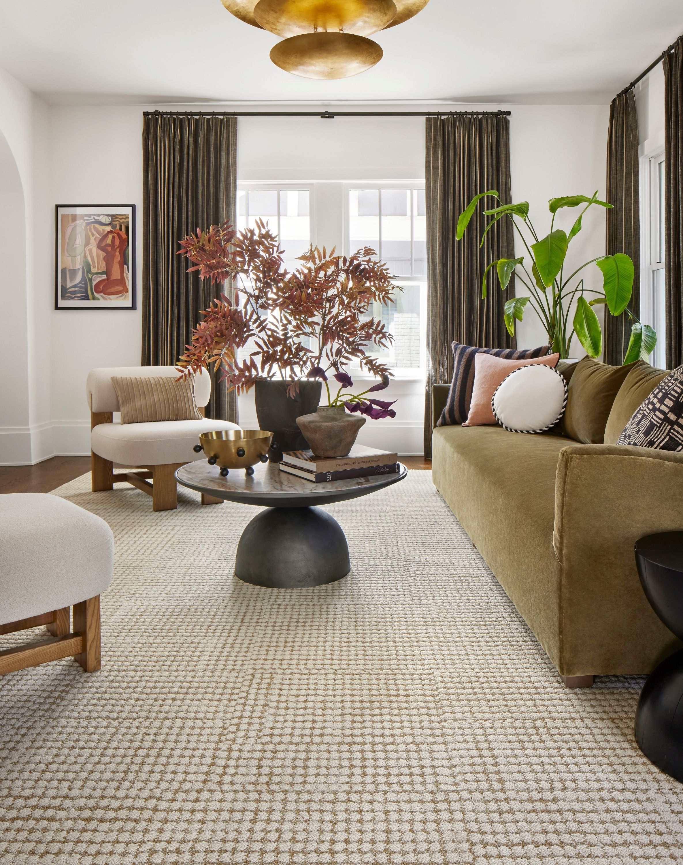 neutral tone rug carpet - 160×230cm neutral tone rug carpet - 160×230cm nuLOOM Zya Geometric Indoor