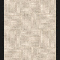 Suit Yourself Quarter Border - Linen / Black - 6x7