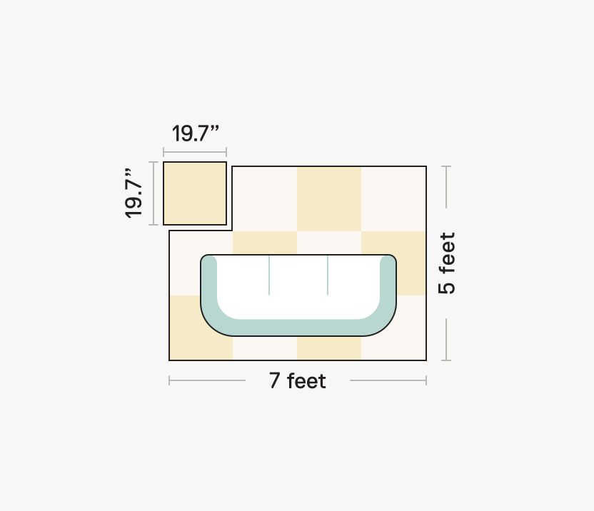 Yucca Tree Copper All Area Rugs & Carpet Tiles by FLOR