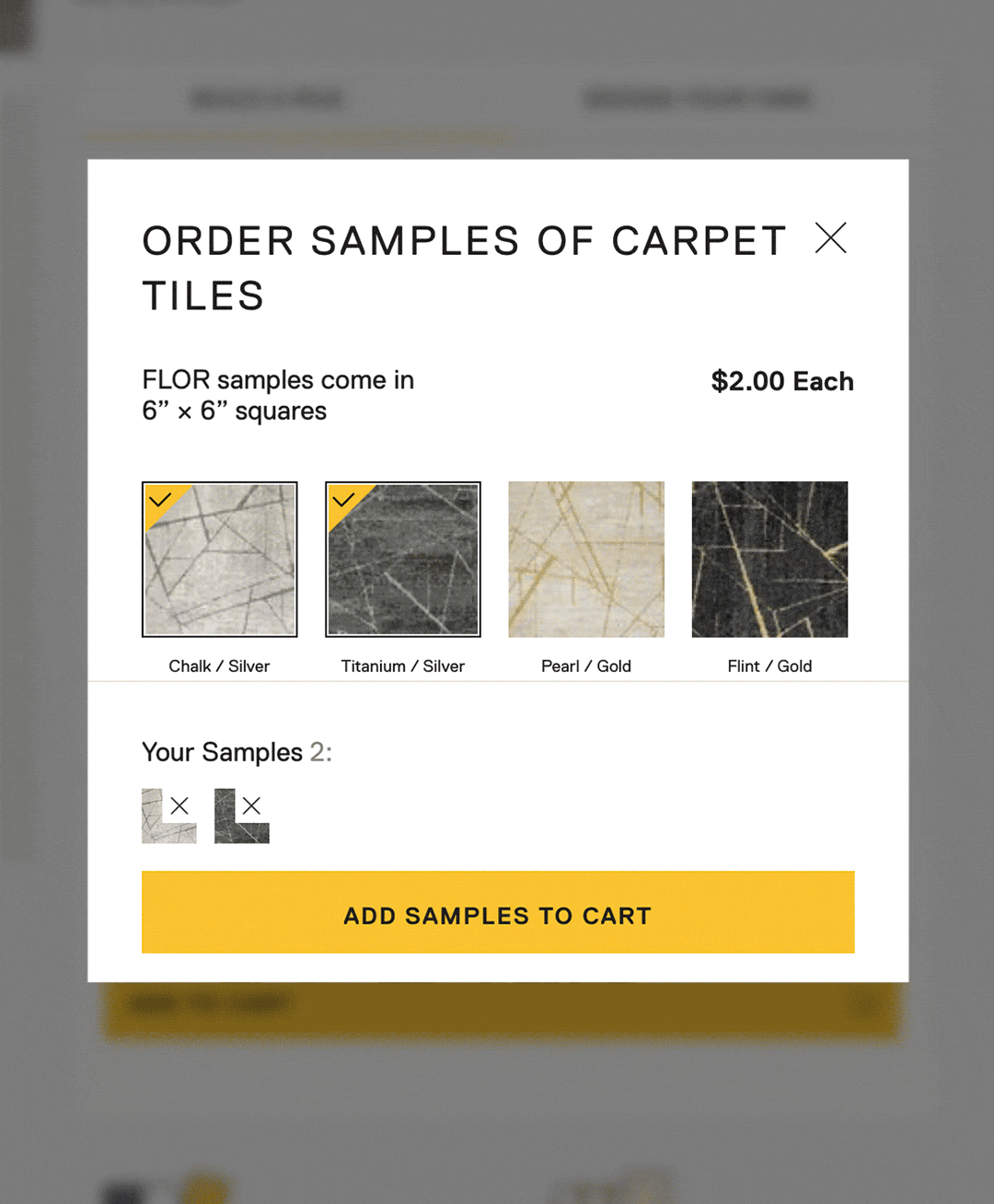 How to Order Samples Gif