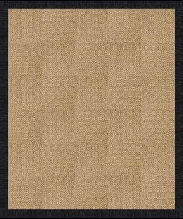 Suit Yourself Quarter Border - Raffia/Black