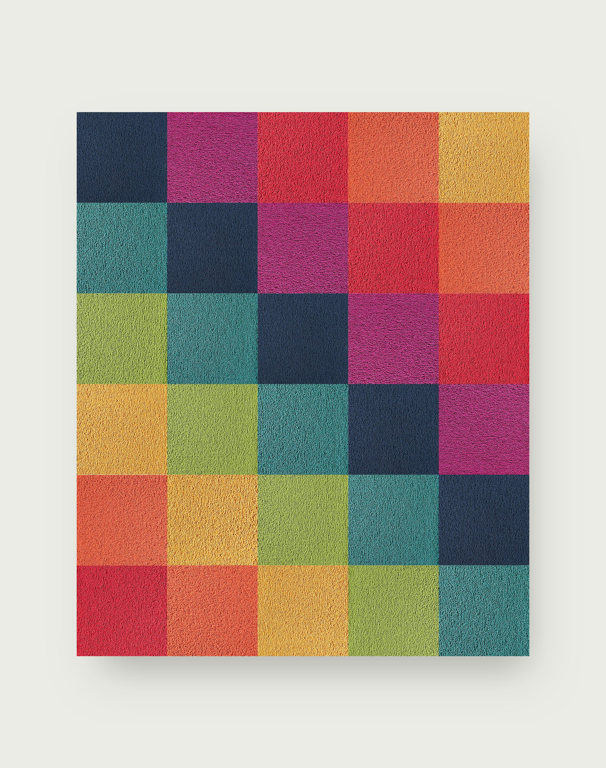 Citrus Spotlight Diagonal - Sangria - 8x10