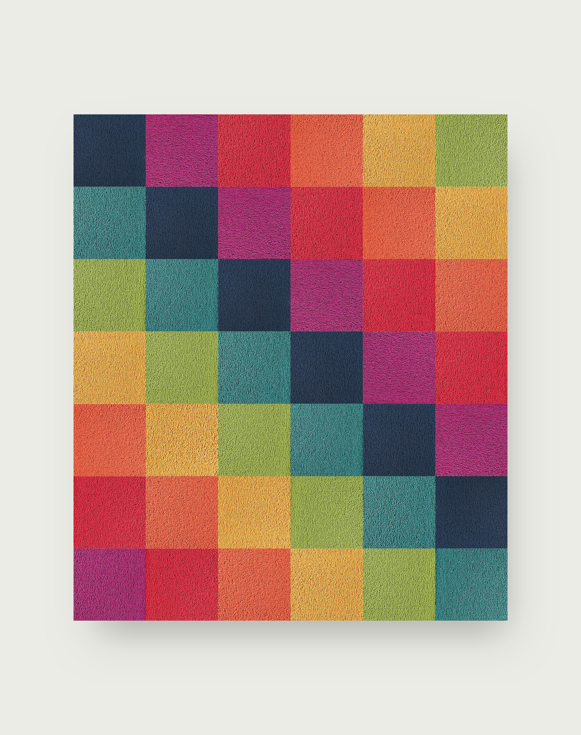 Citrus Spotlight Diagonal - Sangria - 10x12