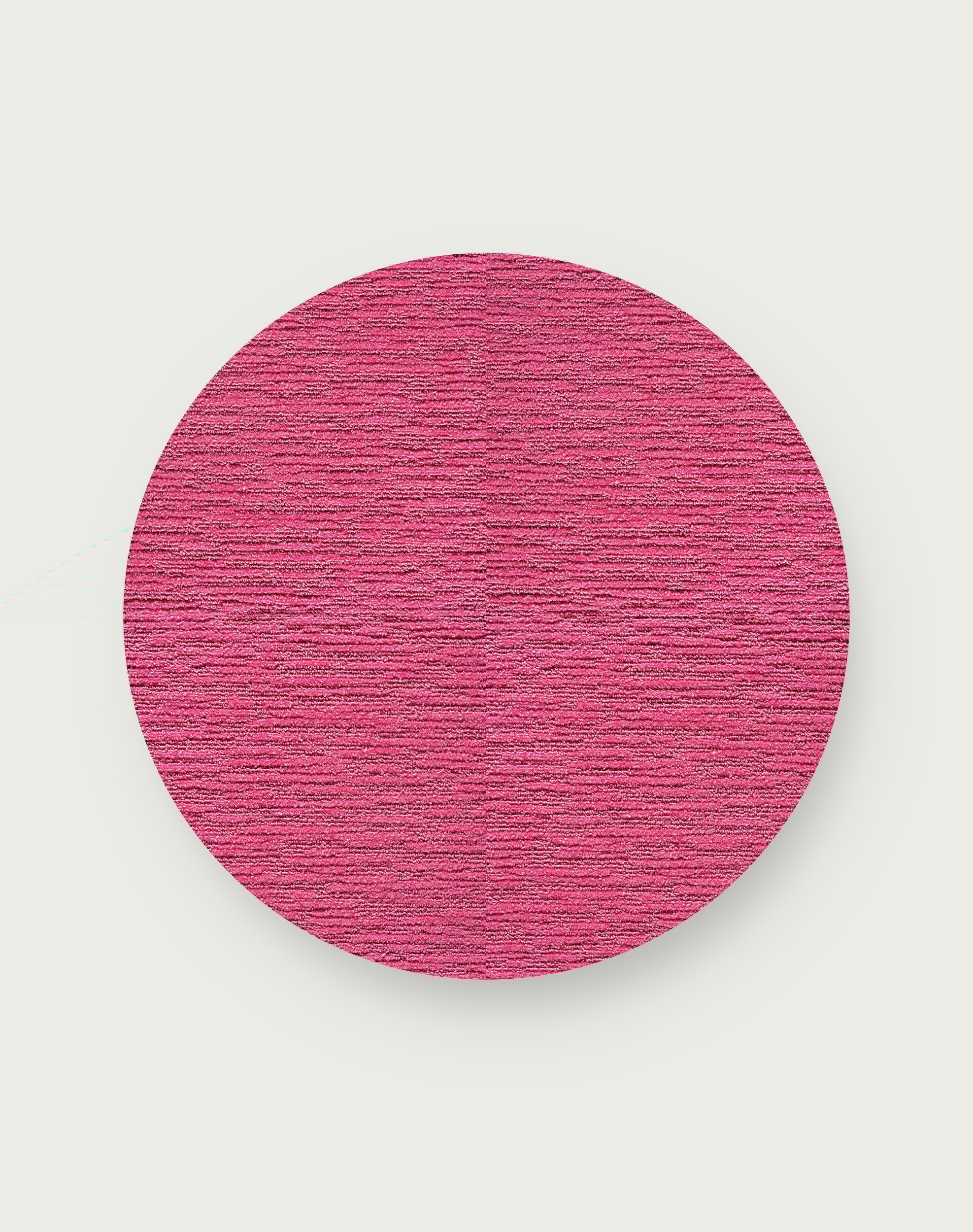 Made You Look Round Rug - Pink - 3.25 Diameter