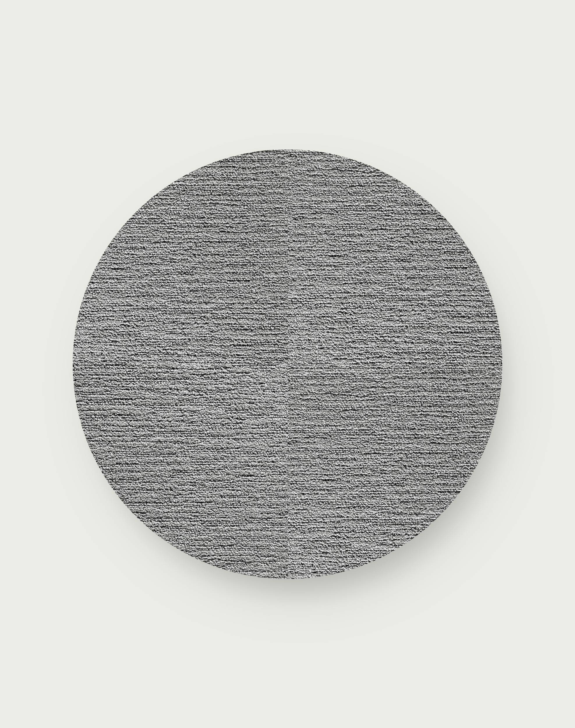 Made You Look Round Rug - Grey - 3.25 Diameter