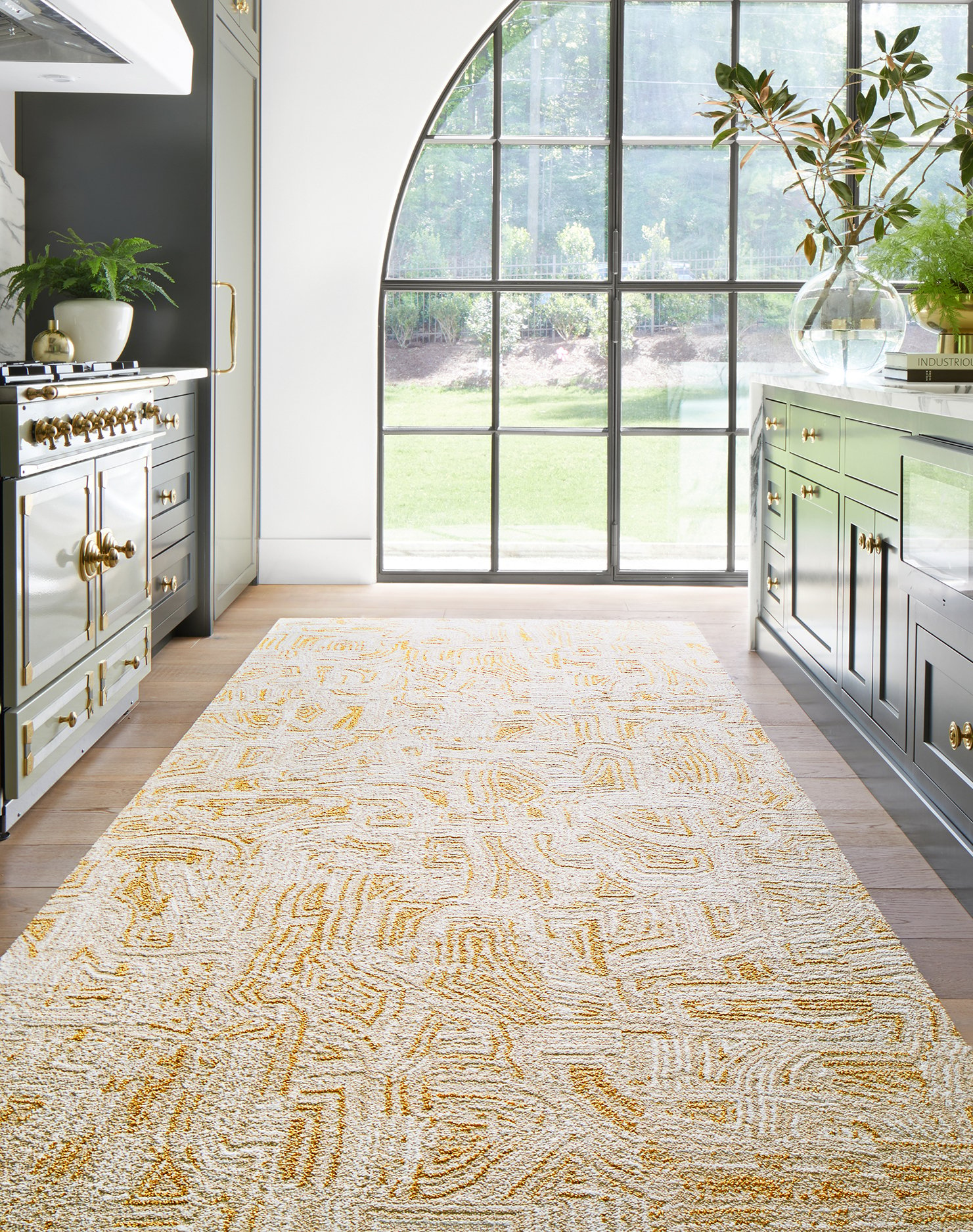 Anthracite - Pearl / Gold: All Area Rugs & Carpet Tiles by FLOR