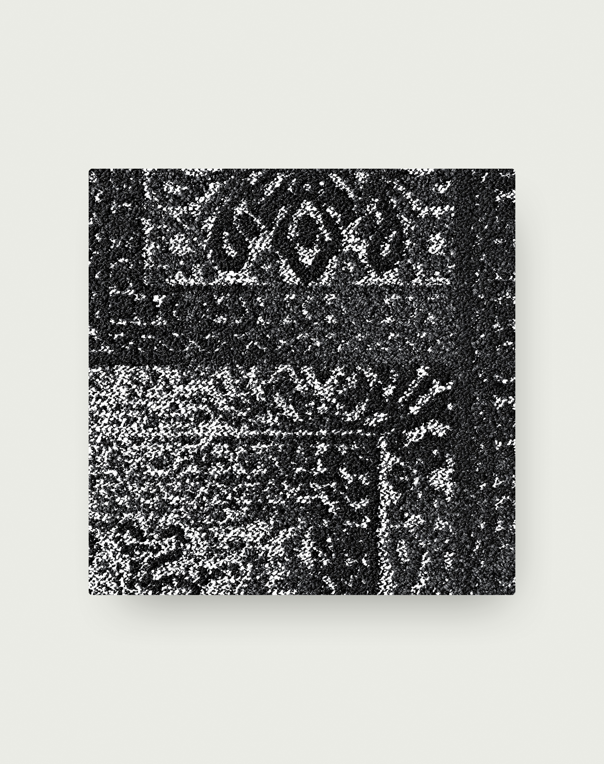 Chenille Charade - Black