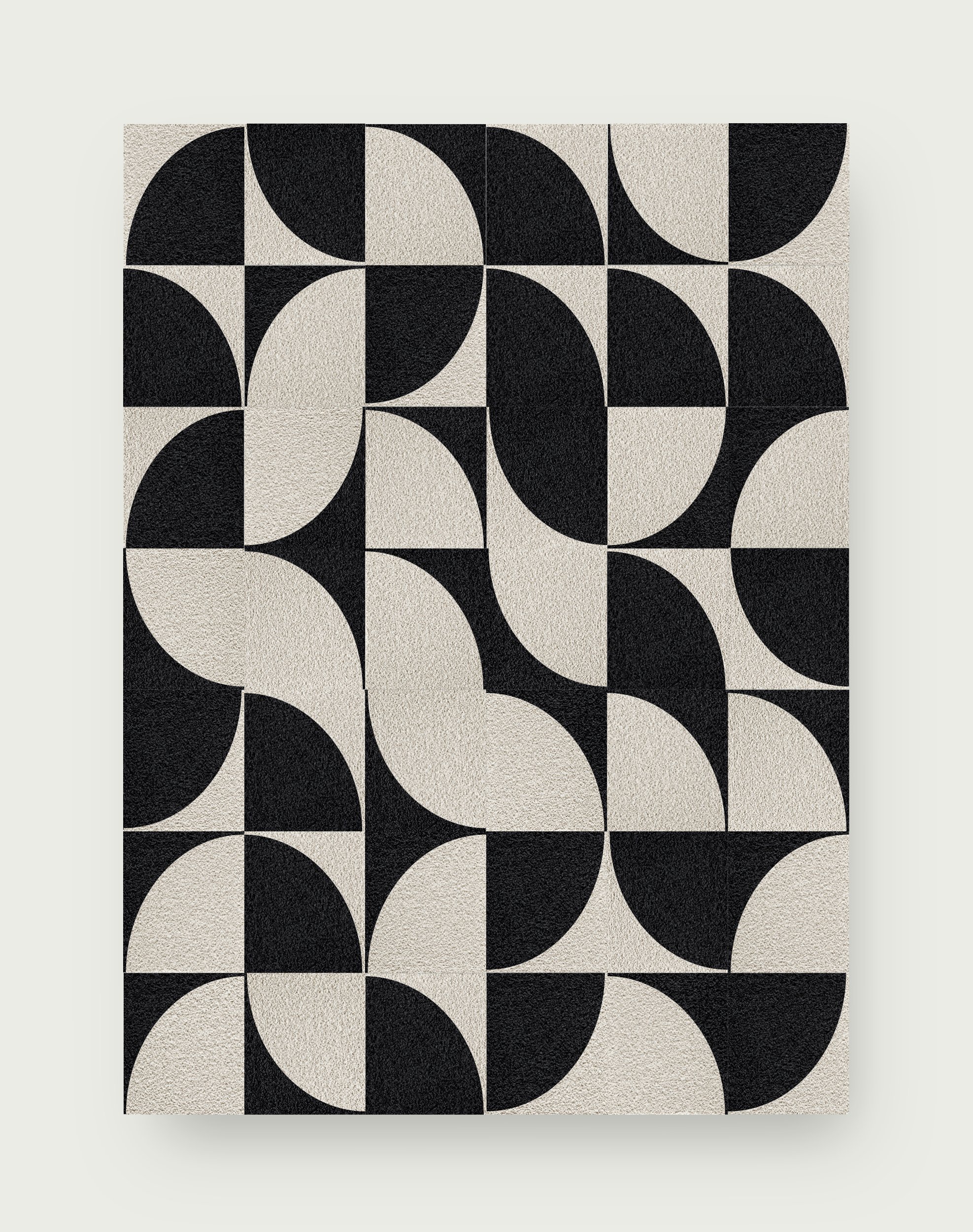 First Come, First Curve - Black - 10x12