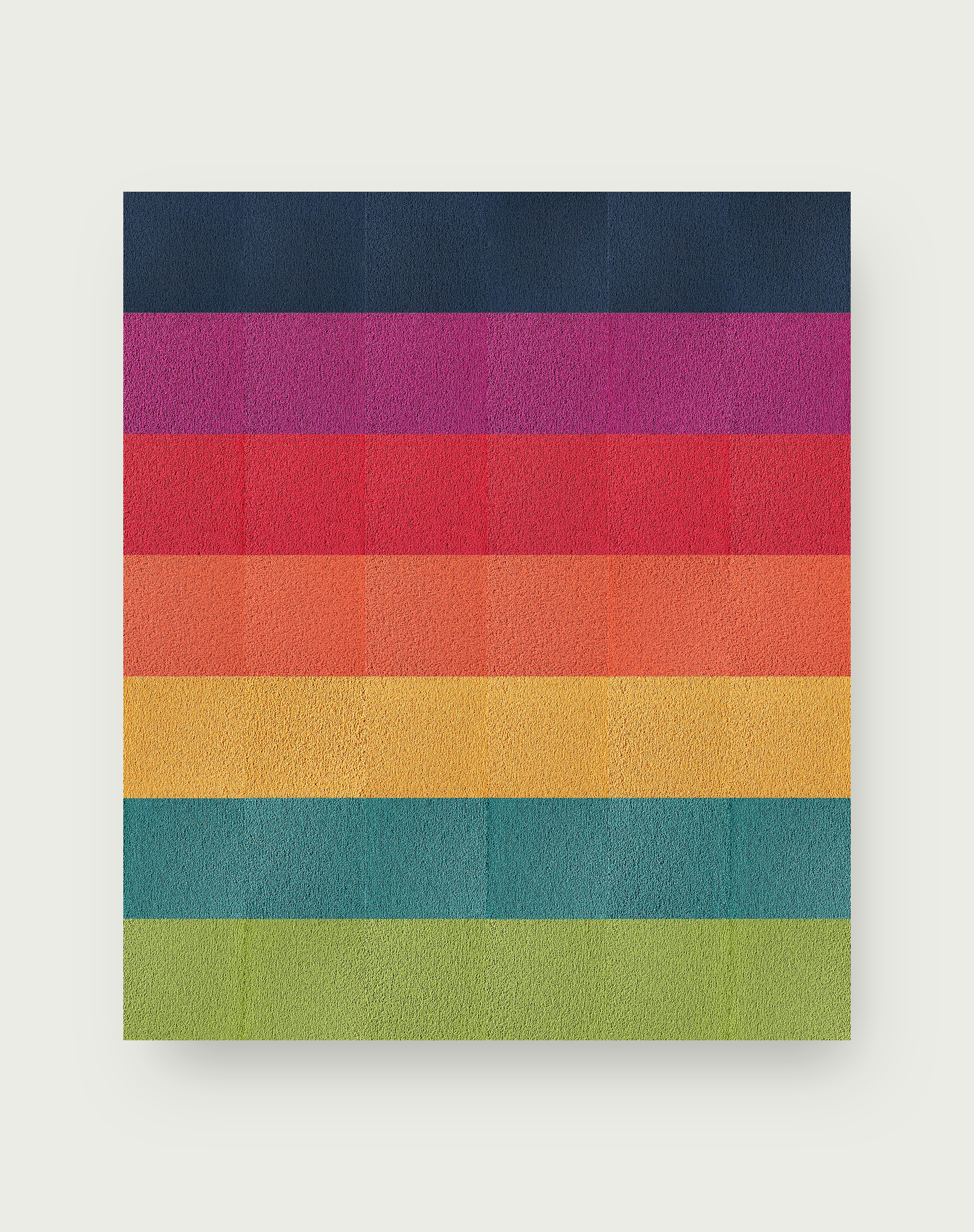 Citrus Spotlight Stripe - Sangria - 10x12