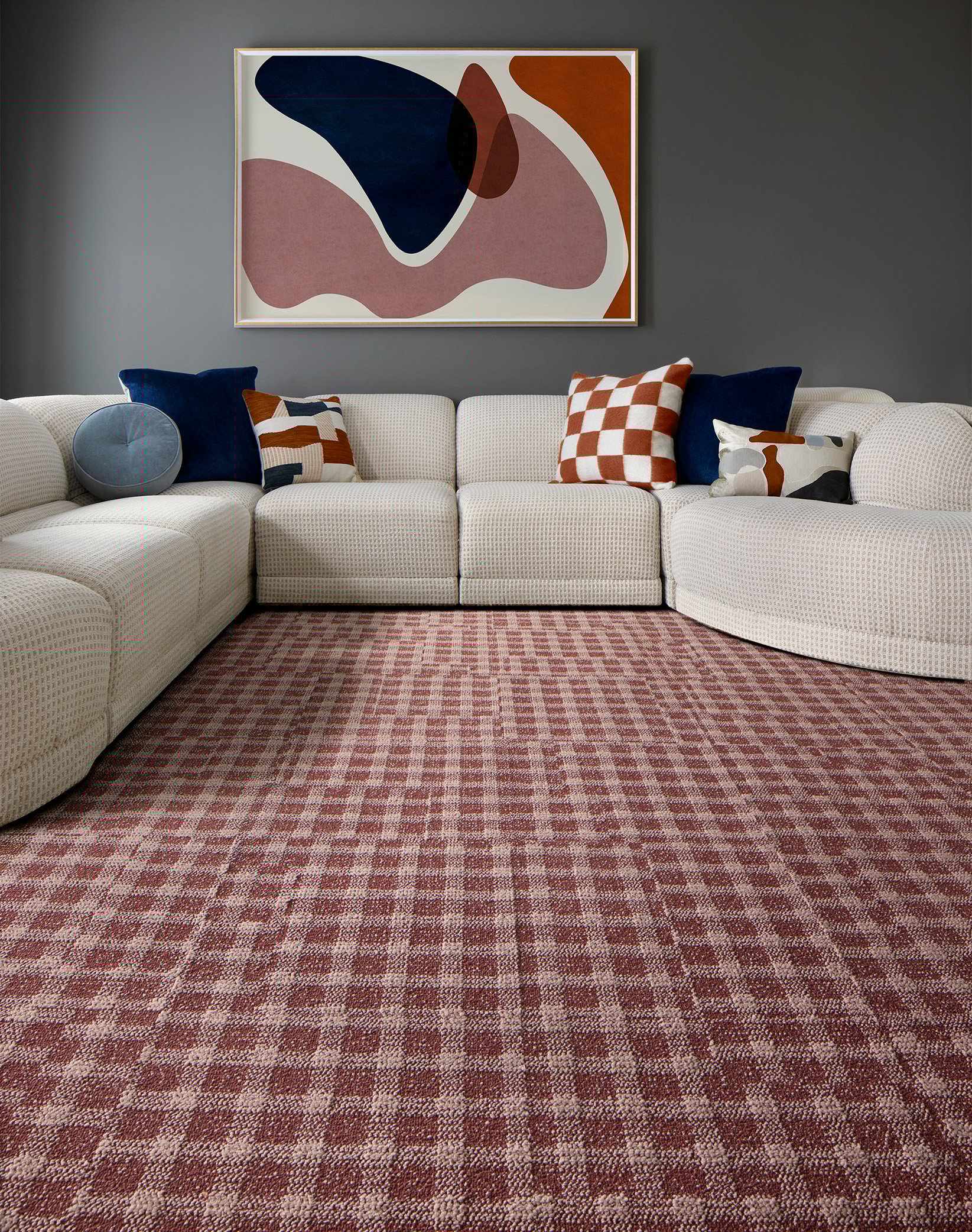 Blanket Statement - Mauve