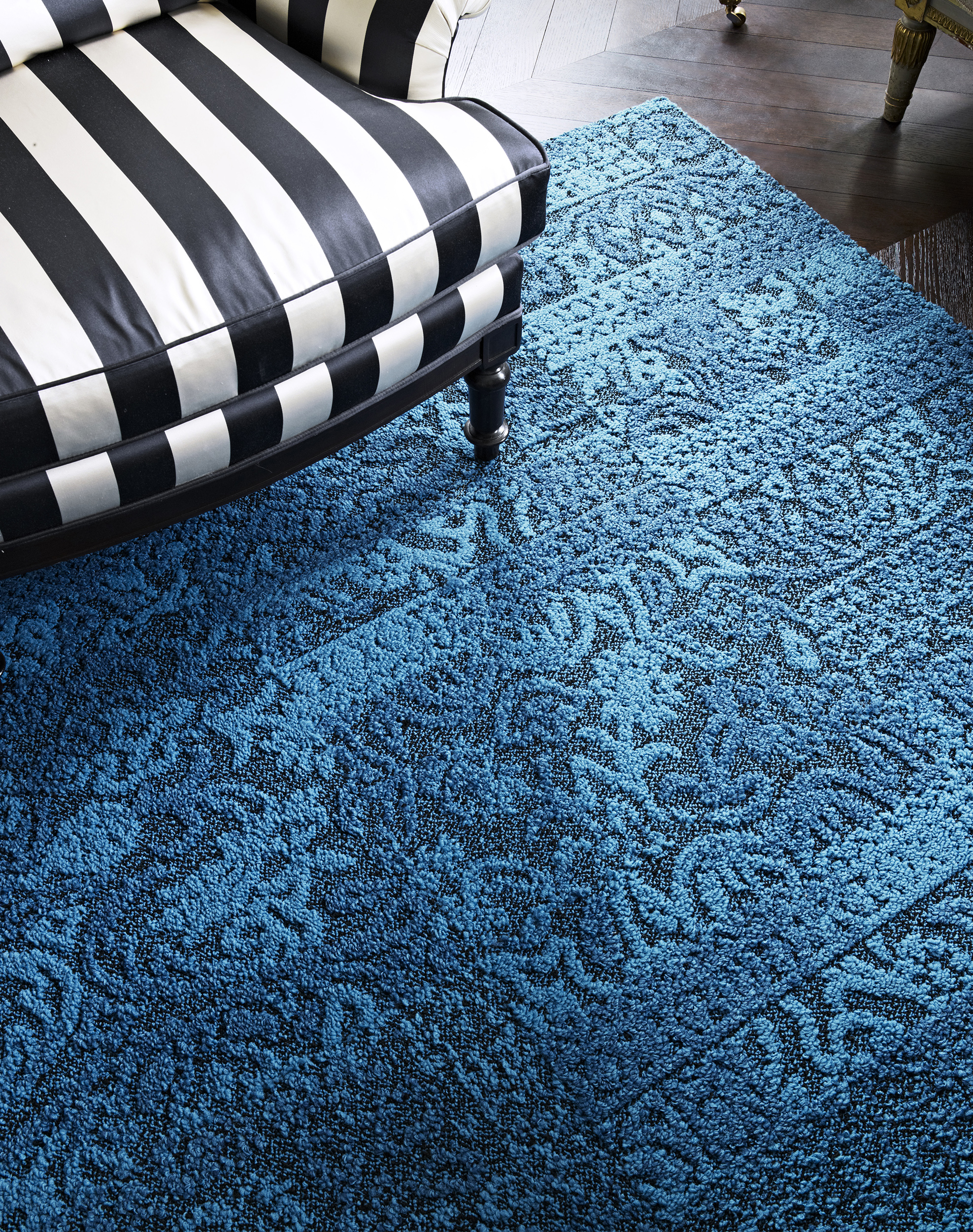Chenille Charade - Azure