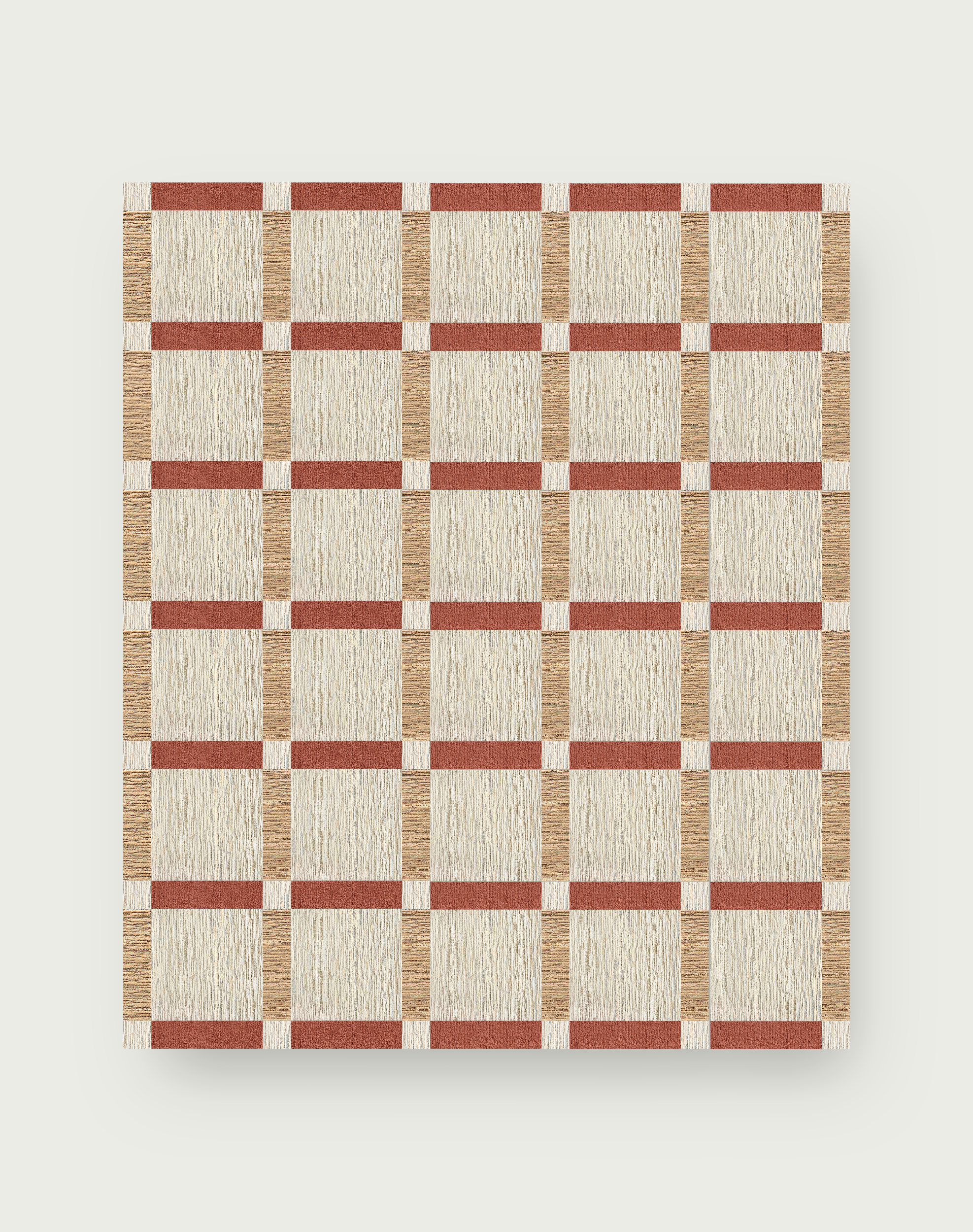 Boxed In - Bone - 10x12