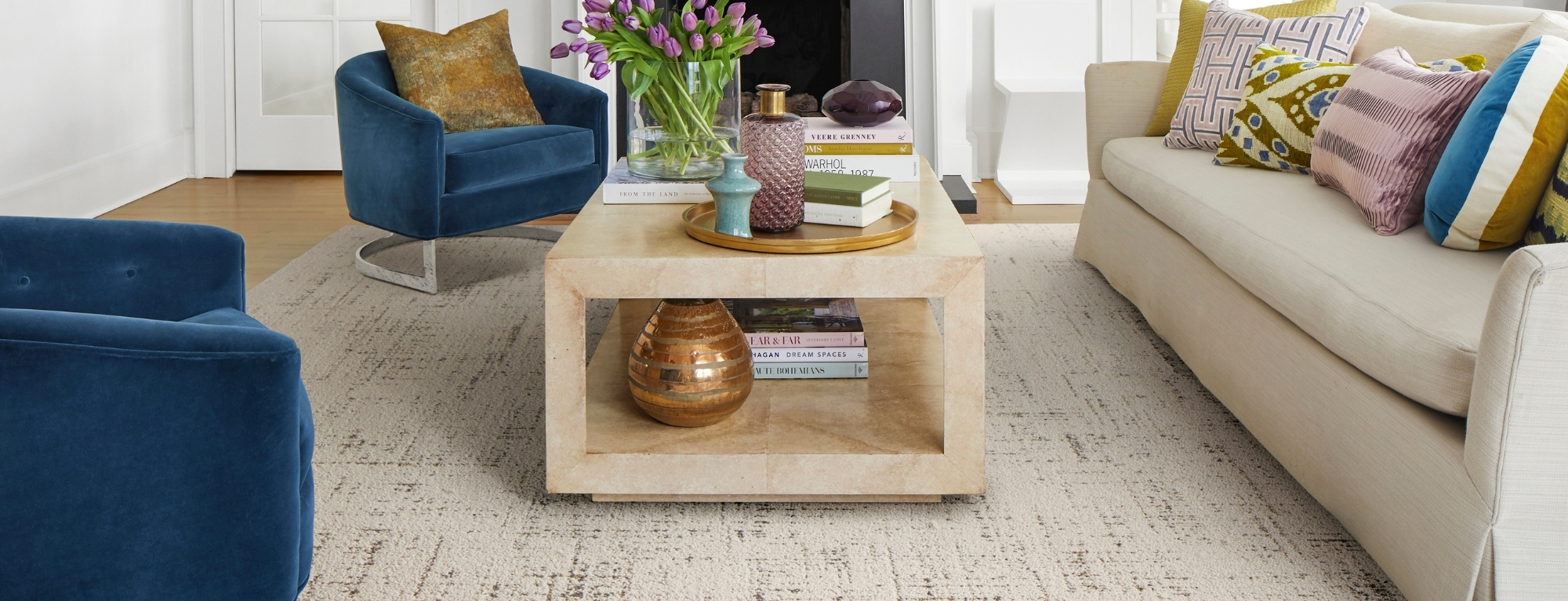Freshen Up - Multi: All Area Rugs & Carpet Tiles by FLOR