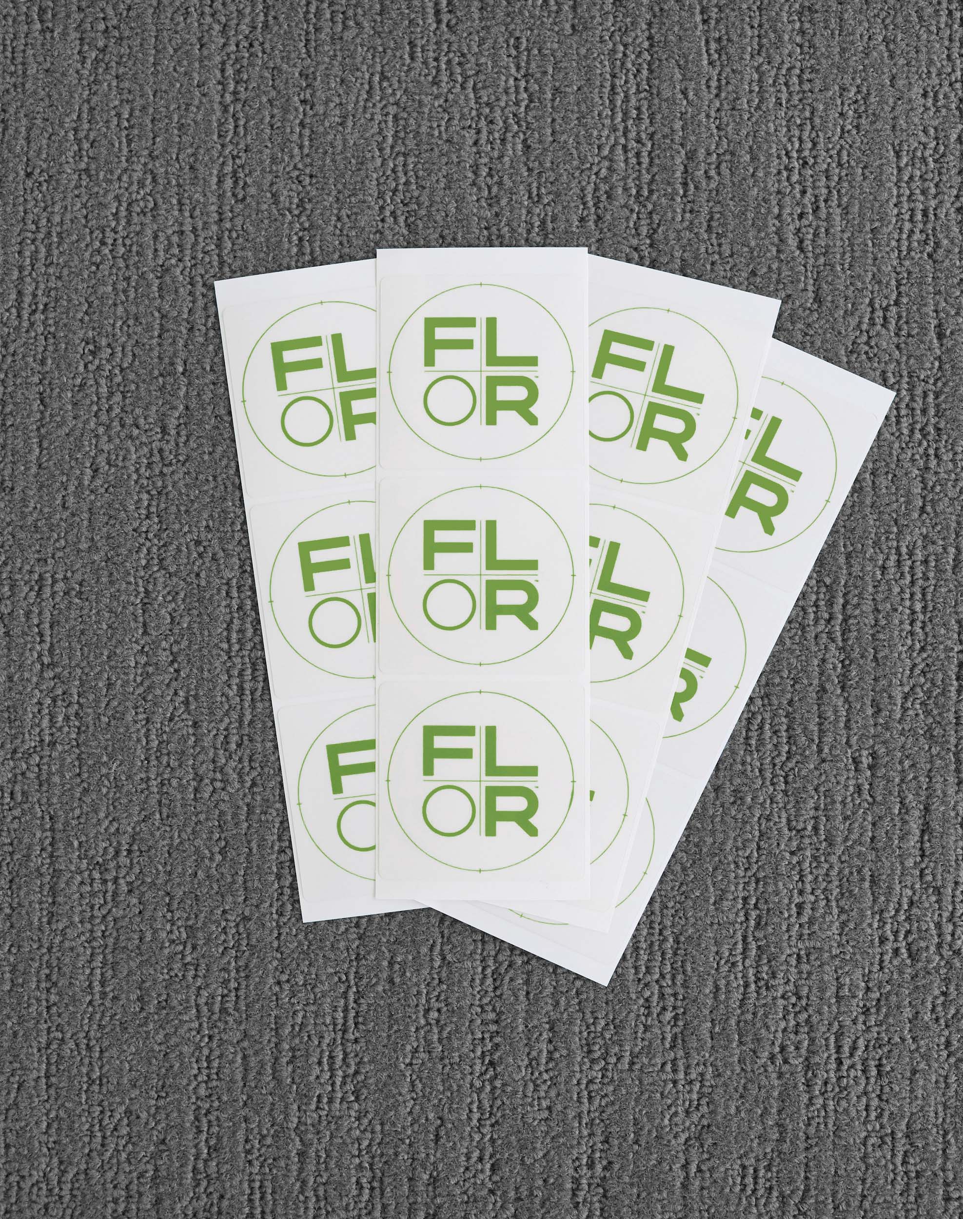 Extra FLORDots+ - One Sheet of 3 dots
