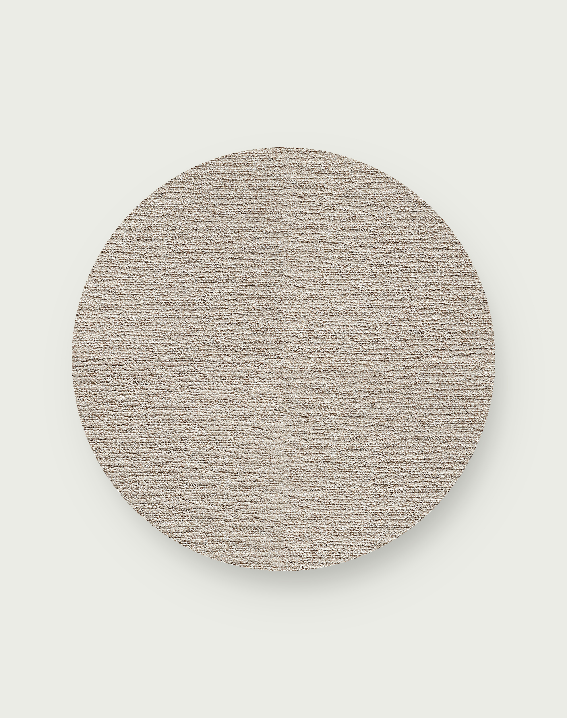 Made You Look Round Rug - Beige - 3.25 Diameter